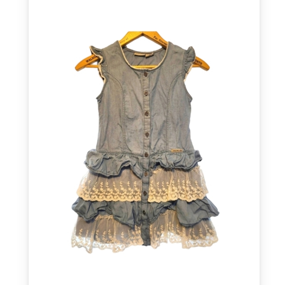 Calvin Klein Jeans and Lace Dress Size 8